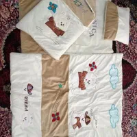 ست سرویس خواب نوزاد و پشه بند توری نوزاد