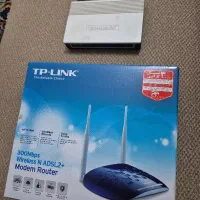 دوعدد مودم adsl سالم.توضیحات مطالعه شود