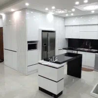کابینت نئوکلاسیک/هایگلاس/ام دی‌اف