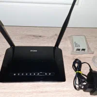 مودم روتر +ADSL2 بی‌ سیم N300 دی-لینک مدلDSL-2740U