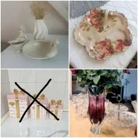 ظروف لمونژ و گلدان اصل چک