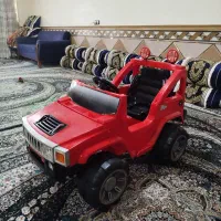 فروش ماشین شارژی قرمز سالم سایز بزرگ