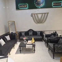 مبل ۱۰ نفره مشکی خاص