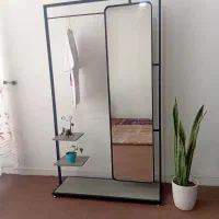 رگال جالباسی استند آینه قدی