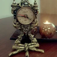 ساعت رومیزی برنز