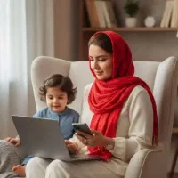 کاردر منزل با گوشی