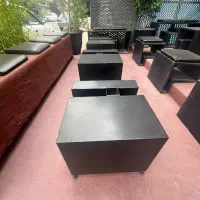 میز فلزی کافه ای