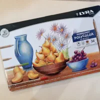 مداد رنگی پلی کروم 36 رنگی Lyra