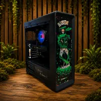 کیس گیمینگ خاص  RGB  طراحی ROCKSTAR