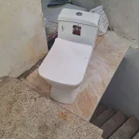 توالت فرنگی سرامیکی سنگ دست شویی سرویس بهداشتی