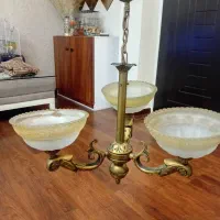 لوستر ۳ شاخه تمیز