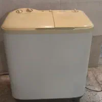 لباسشویی  دوقلو سطلی سالم بدون خرج