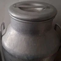 ظرف شیر بیدون