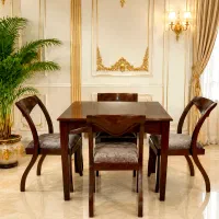 7دست ناهارخوری4نفره70٪ زیرقیمت کل بازار تمام چوب