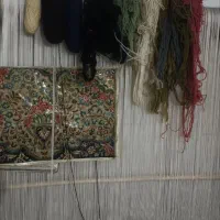 فرش نیمه کاره