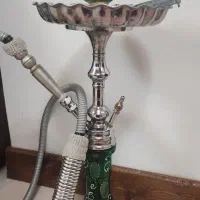 قلیان دوسیب تنه برنجی توپر