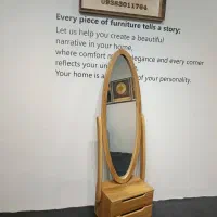 آینه قدی بیضی