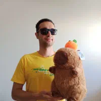 عروسک کپی بارا پرتقال به سر