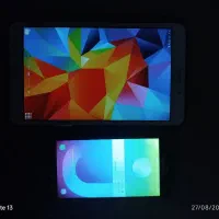 گوشی j7 کارکرده به همراه تبلتgalaxy tab 4 کارکرده