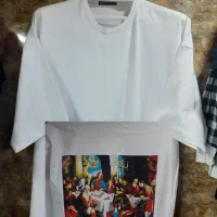 تی شرت نخی لانگ  پشت چاپ