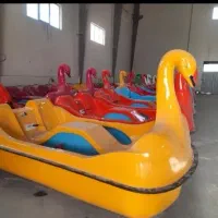 اردک قایق رانی سازی قو  دریاچه کشتی موتوری