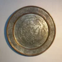 سینی انتیک قلم زنی