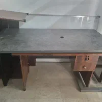 میز مدیریت همراه میز کنفرانس و ال