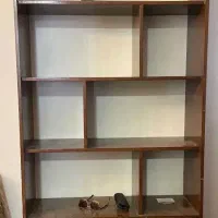 کتابخانه تمام چوب