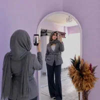 آینه قدی گنبدی ام دی اف