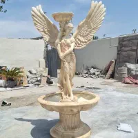 آبنما دل انگیز لاکچری جدید حوض مجسمه فایبرگلاس