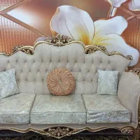 مبل کلاسیک ۹ نفره با کاور فروشی