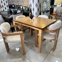 ناهارخوری اچ چوب راش بلوط زرین کالا