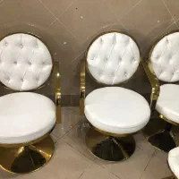 ست کامل طلایی چرم