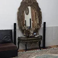 آینه شمعدون وساعت