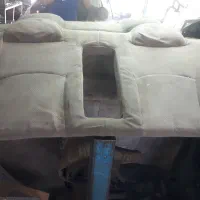 صندلی عقب سمند قسمت تکیه گاه و پشت سری