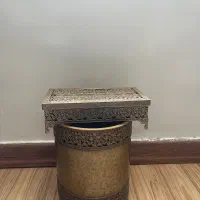 سطل زباله و جای دستمال کاغذی