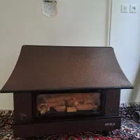 بخاری گاز سوز طرح شومینه