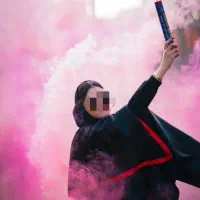 فارغ التحصیلی دودرنگی جهت عکاسی
