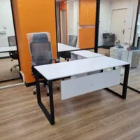 میز پیشخوان آهنی مدیریت منشی تحریر کامپیوتر