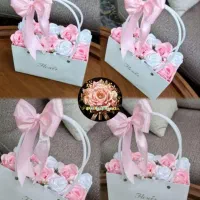 گل های روبانی و پول آرایی بی نظیر برای مجالس