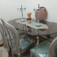 میز نهار خوری سلطنتی چوب راش