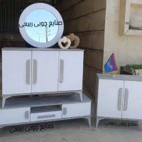 کنسول آینه و جاکفشی و تی وی.مدل نیلا آینه خور