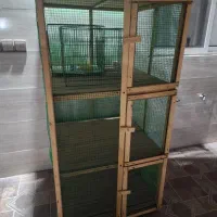 قفس چوبی 3 طبقه