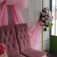 جایگاه عروسی وسبد ودسته گل