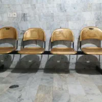 فروش صندلی انتظار 4 تایی باستون ضخیم