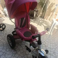 سه چرخه بچه گانه بدون شکستگی .بدون مشکل