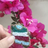 گلسینه  دست دوز