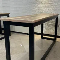 میز کارگاهی ام‌دی‌اف با کیفیت پایه فلزی