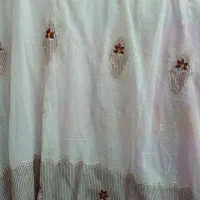 پرده حریر پنجره یک و نیم متری