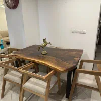 میز و صندلی چوبی
